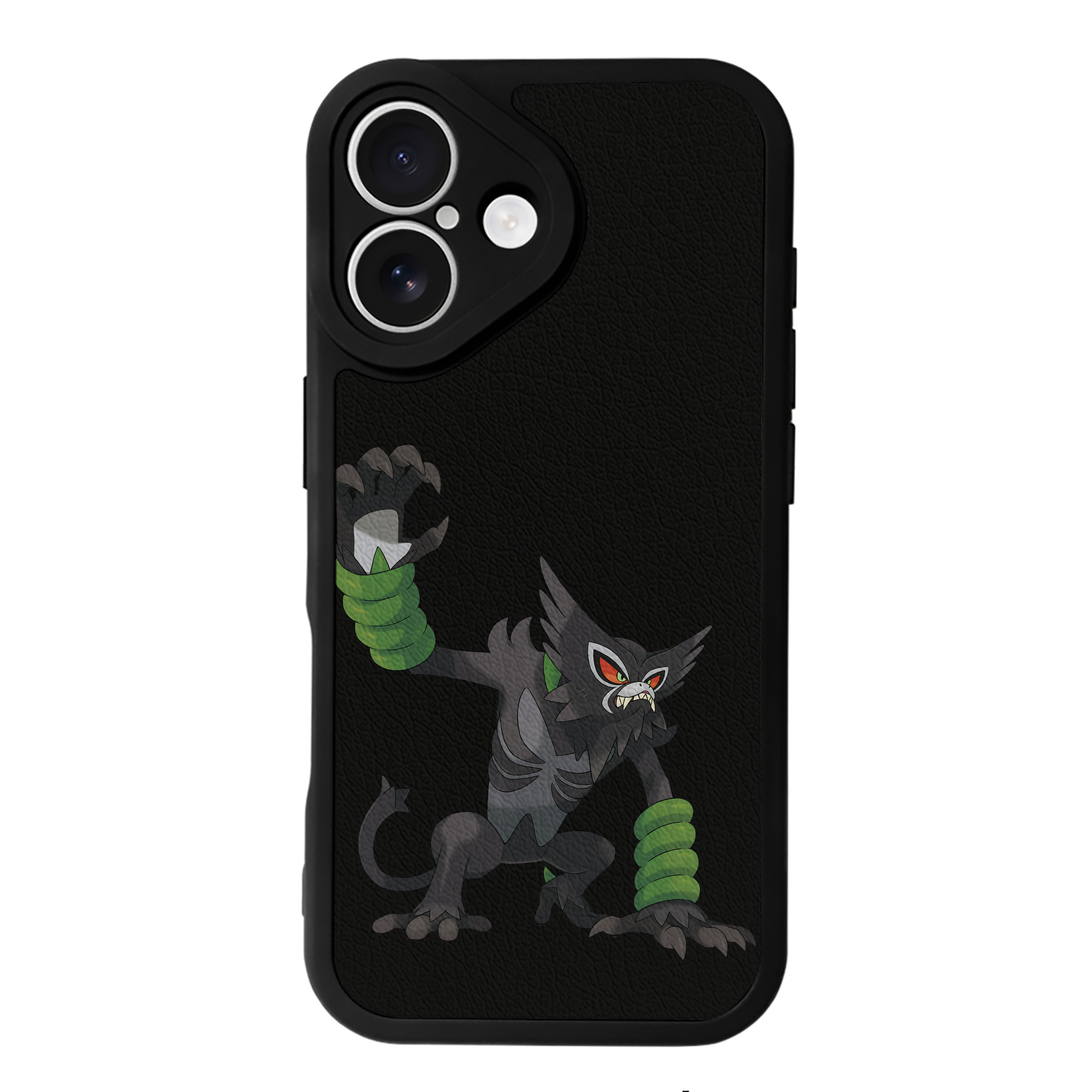 （画像用） ポケットモンスター Pokémon 【iPhone 16シリーズ対応】シリコンスマホケース（レザー調） 材質：シリコン